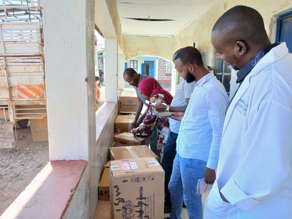 795662330_1512190644269984_4247001778429637878_n-1024x768 Caritas Marsabit delivers medicines, nutrition supplies to hard-to-reach health facilities